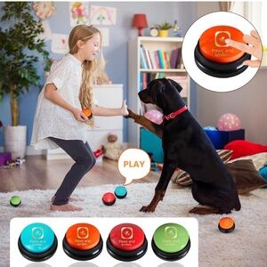 Interactive Dog Training Buttons